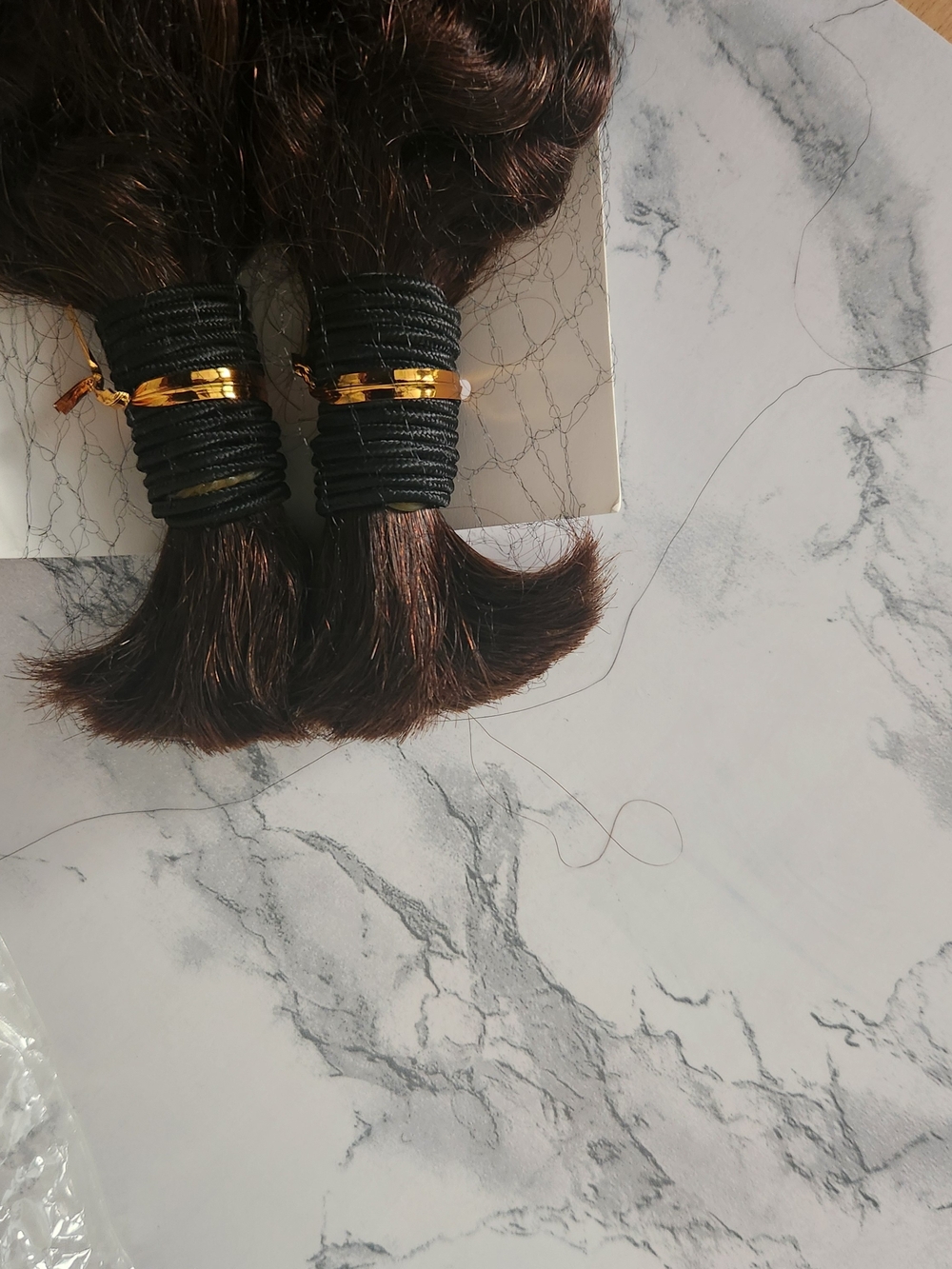 Natural Dark Brown Clip-In Hair Extensions - Women Hair